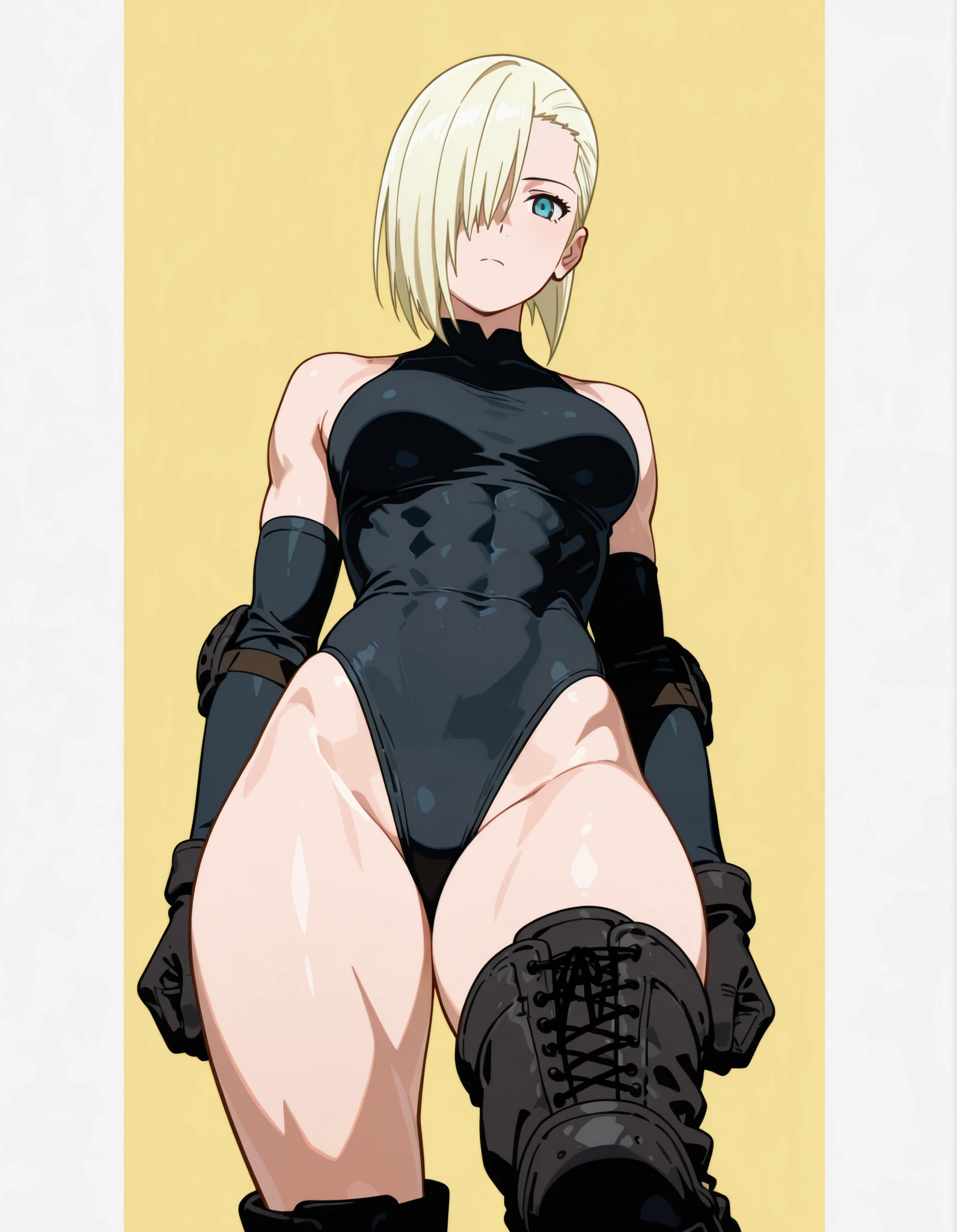 Japanese dark skinned girl、Close-up of a girl in a black bikini、Black shiny latex suit, Saiyan Girl, wonderful, Nano Girl, Female body type, Inspired by Hiromu Arakawa, Anime Manga Robot!! Anime Girls, Fubuki, Full Body Suit, by Hiromu Arakawa、wonderful, silk, Beautiful and attractive anime teen, Anime Girls of the future, tears,Drooling,Pee,Sweat,Tongue out,incontinence,Peeing,Mouth open and tongue out,Estrus,Eyes wide open,Estrus,Blushing,Nipples are erect,Face is hot,Lust、Mouth wide open and tongue sticking out、incontinenceして股間が濡れています、Crying face、Droolingを垂らしている