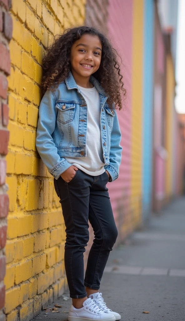a boy with a very feminine face, blond, wearing a long shirt, jeans and all stars