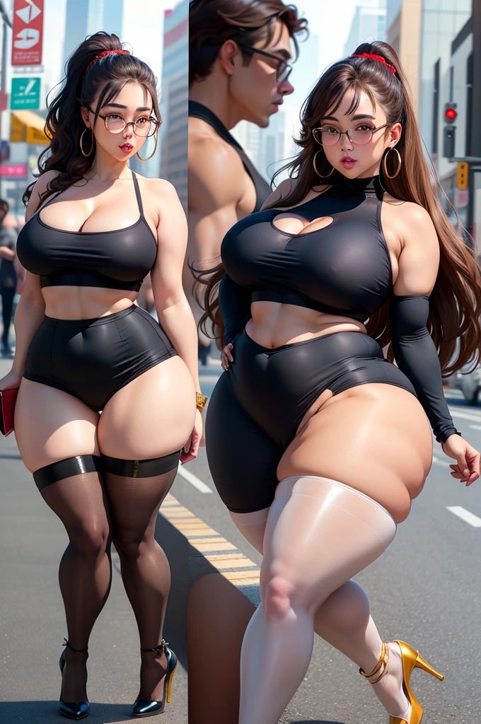 (You must follow these instructions:2),masterpiece, Highest quality, Very detailed,(The girl walking in front of me is wearing soft pants, and the fluffy bumps of the sports panties underneath are clearly visible, and this is depicted delicately and carefully.:2.2),(A petite, slightly plump, black-haired girl seen from behind.:1.6),(on the face of her trousers that is appearing smooth convexoconcave over the panty:2.5),(A short Japanese woman is walking alone with her back turned:1.8),(A petite woman with dark hair is seen walking down the street, wearing a casual outfit and showing her whole body.:2.3),(The crack of her ass in her very smelly pants doesn't dig in that much:2.5),(This short woman has her pants tightly fitted over her cute butt, but underneath the fabric you can clearly see the gap between her panties and her butt.:2.2),(The shape of the buttocks of the panties, which can be clearly seen through the pants:2.1),(The panties that this woman has wedged between her tightly fitted trousers and her soft buttocks are clearly visible through the thin fabric of her trousers.:2.1),(The woman walking ahead of me had her stinky panties and the line between her butt and her pants was clearly visible through the fabric.:2.1),(in her clothing massively ejaculated:2.7),(She has the innocence of a young girl.:1.6),(Back view of a woman walking down the street in Tokyo:2.6),(A woman walking, seen from behind at a distance.:2.1),(A slightly plump face:1.5),(A little small in height:1.3),(Slightly thick legs:1.2),(Slightly short legs:1.2),(She looks like a Japanese idol:1.5),(normal body structure:1.9),(In fact, this girl's crotch is soaking wet with love juice.:2.3),(elected mens near to her:2.5),(The discharge remains inside the panties.:1.9),(Portrait of a short, young woman:3.2),(This woman wears slimy, smelly panties inside her pants:3)