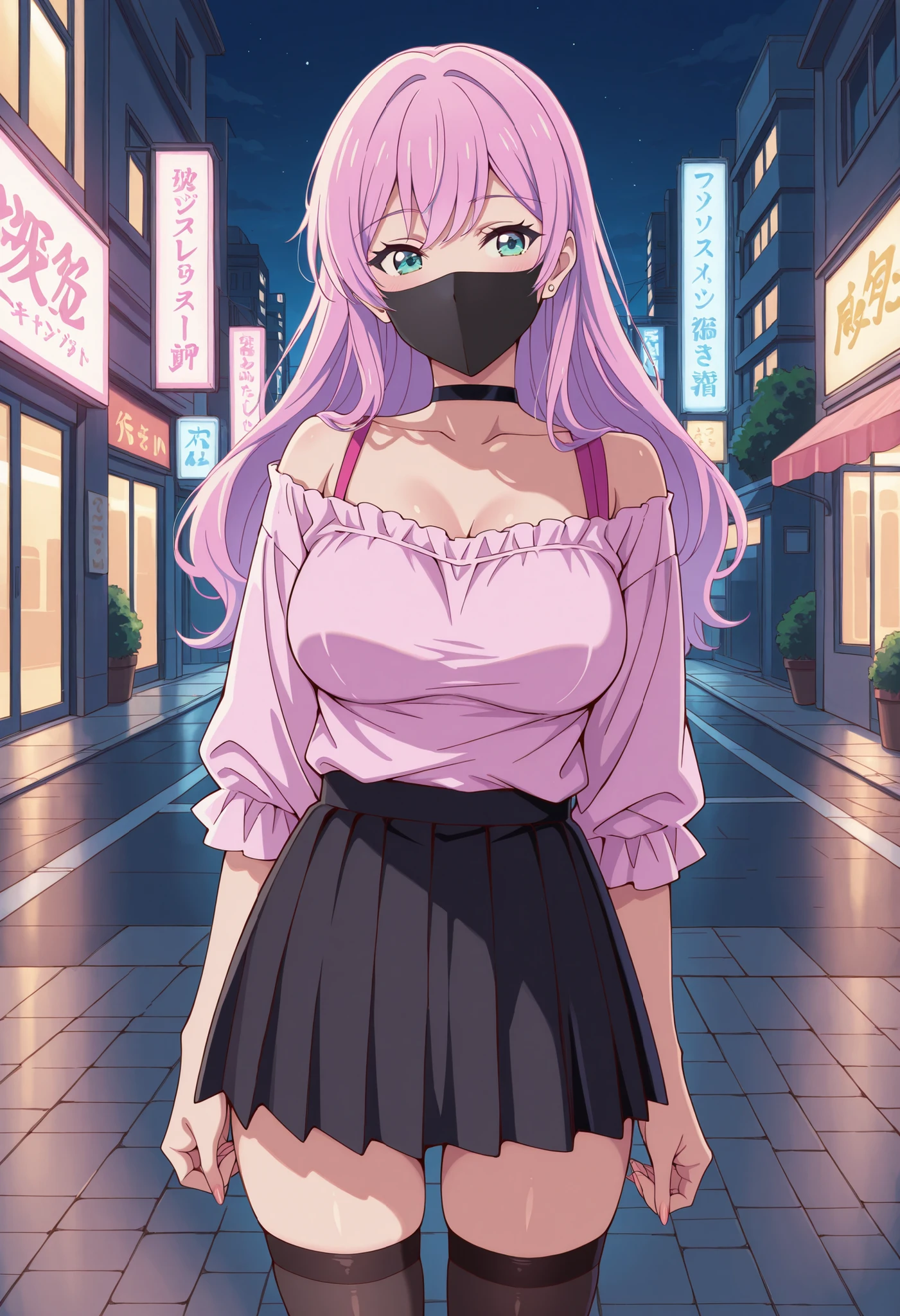 group 、　Multiple Girls、In the city、Bitch、In front of the brothel、City of night、bimbo