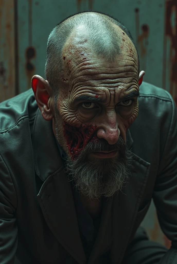 fleshmutant bodyhorror working at a fast food restaurant,close up,, true to life, HDR image,High detail resolution,soft eyes,natural skin,high detailed face,high detailed cloth,film photography,vintage,cinematic lighting,realistic,sharp focus,(very detailed),((4K HQ)),depth of field,f/1.2,Leica,8K HDR,High contrast,shadows, bokeh,(detailed and realistic skin texture),(detailed clothing),(detailed background),detailed skin,(highly detailed skin),(8K HDR photo),realistic texture,realistic shadows,accurate to life,living image,lifelike