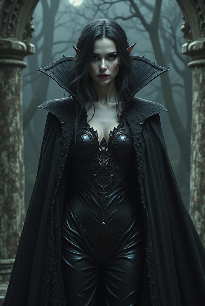 Adriana Lima as maleficent big boobies
