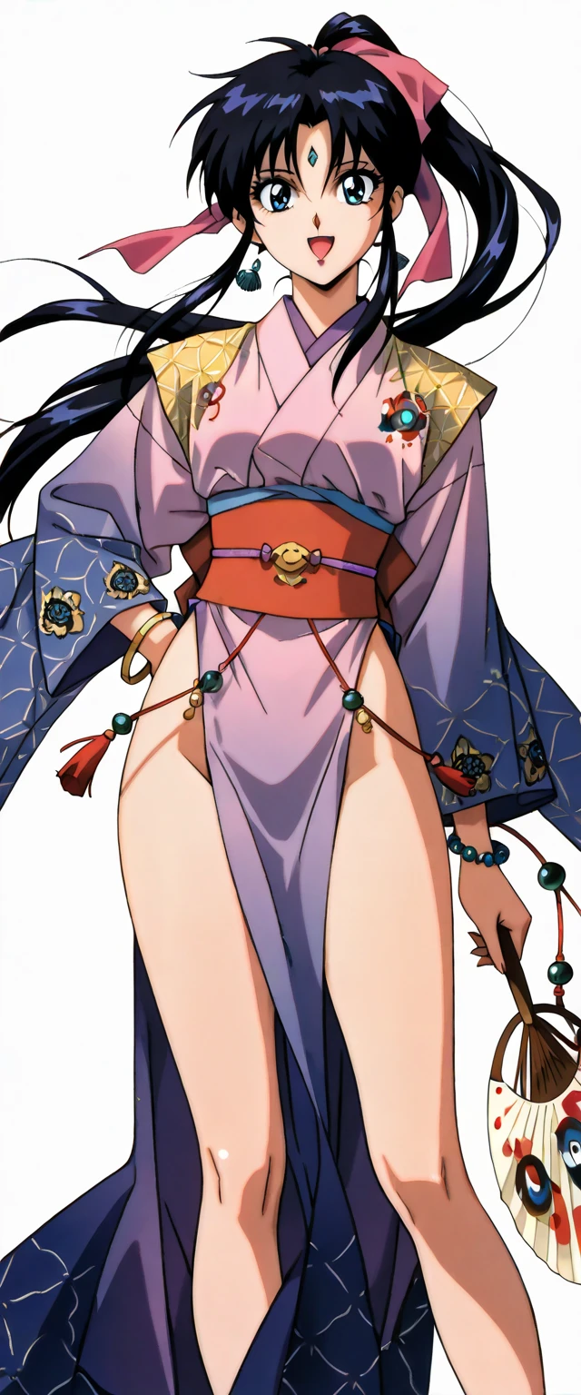 (masterpiece:1.37), best quality, (extremely detailed:1.37), (1girl:1.5), woman, (mature:1.5), (adult:1.5), large breasts, very long hair, (straight hair:1.5), (very dark purple hair:1.5), purple eyes, (extremely detailed eyes:1.37), (furisode:2.0), desperation, (wetting self:2.0), standing, embarrassed, humiliation, blushing, angry, cherry blossoms, garden, (golden hour:1.5), full body