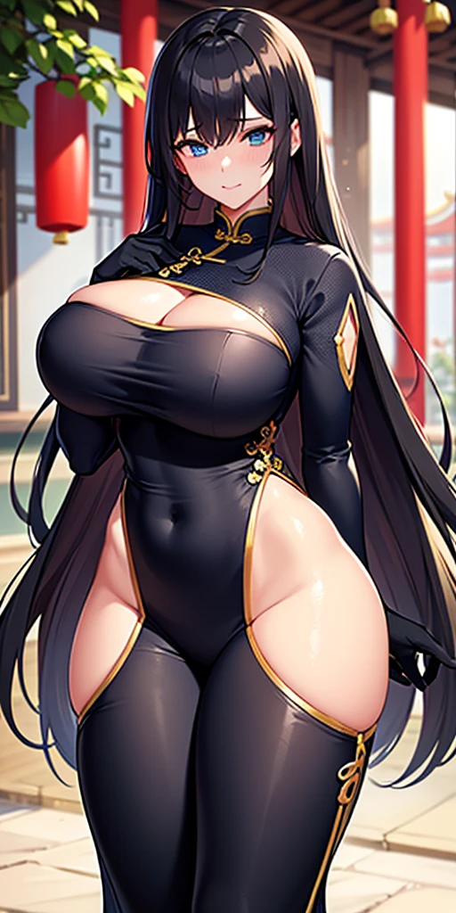 (((masterpiece, best quality:1.1))), highres, Manga, (ultra-detailed), (((1girl))),(((solo:1.5))),light makeup, large_breasts, mature female, seductive, elegant, stylish,sexy, (upright),curvy, beautiful legs, perfect body, beautiful woman, (beautiful detailed face:1.2), beautiful detailed eyes,((intricate detailed)), (perfect detailed breasts), (huge breasts), perfect hands, detailed fingers, mature female,mature female,(((full body standing))), mature female, long hair, breasts, solo, huge breasts, 1girl, mature female, long hair, breasts, solo, huge breasts, (((hair over one eye))), big boobs, slim body, slim waist, lipstick, ((scenery)), background, high heels