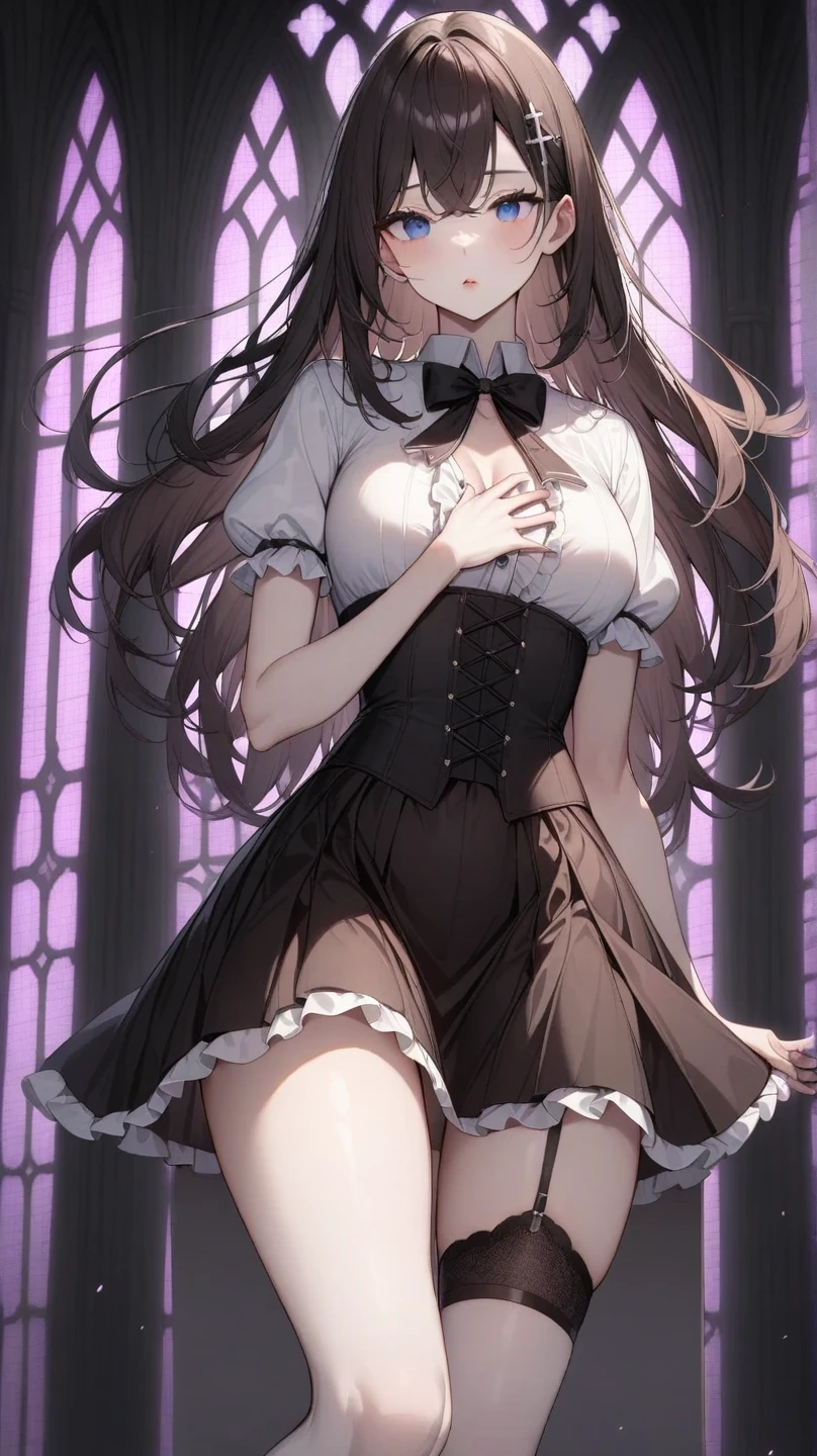 ​masterpiece, beste-Qualit, large resolution,((highly detaile)),1girl, chizuru, 1girl, solo, soft lighting, volumetric lighting, intricate details, finely detailed, long_hair, breasts, looking_at_viewer, blushing face, shy expression, bangs, medium_breasts, brown_hair, black_hair, brown_eyes, earings, full_body, braid, sitting on a couch, at night, mostly cloudy sky，（（（tmasterpiece），（Very detailed CG unity 8K wallpaper），best qualtiy，cinmatic lighting，detailed back ground，beatiful detailed eyes，（Very fine and beautiful），（Beautiful and detailed eye description），ultra - detailed，tmasterpiece，）），facing at camera，A high resolution，ultra - detailed）,wearing: bbunnysuit, fishnet stocking, fake bunny ears, wrist cuffs, high heels, wet all over body, Semen, cumshot, bukkake,  Lots of white soap bubbles on face, facial cum