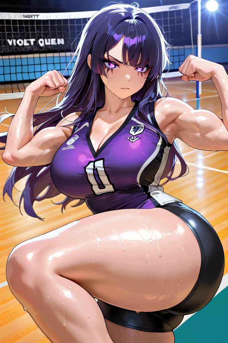 Bunny Girl，Rabbit ears，Bunny Girl，Idol singer，star，Dark Magic, Dark Forest, negaive energy, hell, Blank, Star, Black Hair,A girl，Squatting，M-pose，Squat，，Photos，Unreal Engine 5 Photorealistic Rendering,(Cover comic magazine:1.6)，game character, Role Player, Standing on Kyoto Castle, Pretty Face, Arm tattoo，Tattoo on the chest，ace of spades，Belly tattoo，Body hyperreality，thick muscles，Wet body，excellent!! Types with bobelon, Big Case, Moisturizing and radiant body, Short brown hair，Pink latex coat，prom，Nightclub，on stage，spotlight，Put your hands behind your back，Onlookers，Heart-shaped，Black garter belt，Side back，Distortion angle of view