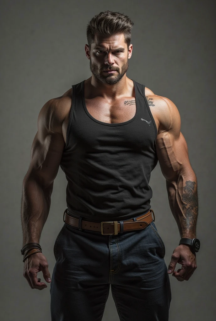 Very strong man with big cock 