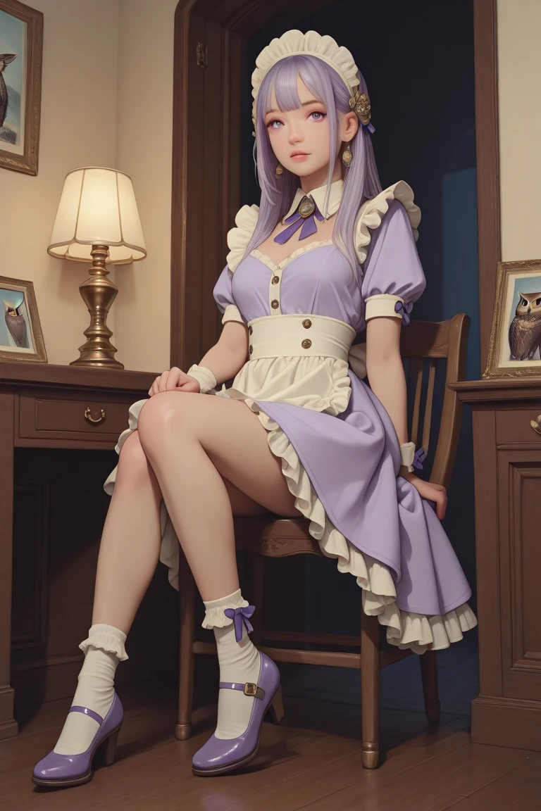 ((masterpiece, best quality))1girl, solo, fashion purple dress modern future, electric guitar, headphones, ponytail, holding, holding plectrum, instrument, very long brown hair rapunzel, music, one side up, teal hair, twin tails, playing guiter, pleated long skirt fashion, fashion dress modern purple and white, interior, full body, purple, sit down in modern retro classic chair, walking, jumping, beautiful boot modern, background simple art future