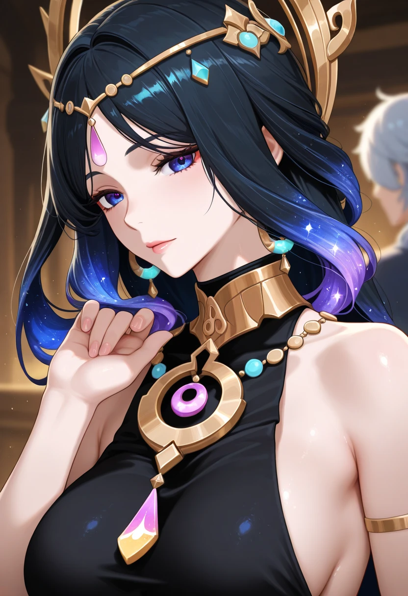 human Black Pearl Cookie  diva from cookie run game
