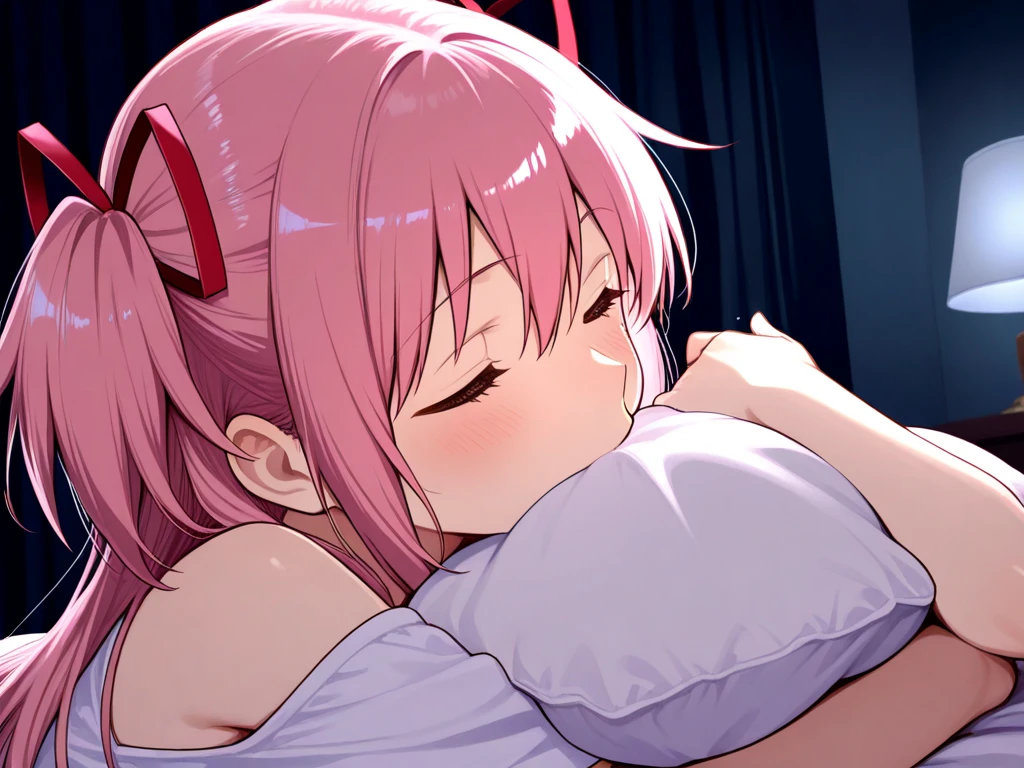 nsfw,sex with one man,sleeping,lying down,large breasts,female 、Scathach, girl, (masterpiece: 1.1), (highest quality: 1.1), Thematic, (bedroom background: 1.1), yellow eyes, red hair,long hair, low length, big breast, sexy pijama, pijamas, weaking up, morning, 18 +, finger her, masturbing, vagina masturbing.