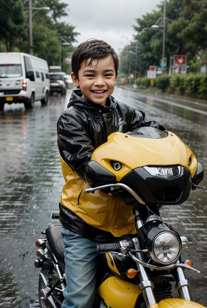 There was a little boy riding a small green motorcycle, jinyiwei, 2 years old, zmonzheng, ???, riding motorcycles, really trying to ride it, Li Zixin, motorcycle, yanjun cheng, the motorcycle, qiangshu, nanquan, riding a motorcycle, kiddy big breasts, trying to ride it, yihao ren, high quality upload