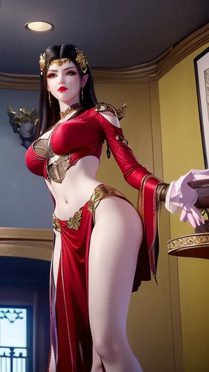 (makeup:0.3), beautiful Medium beasts, nsfw, , , full body shot:1.3,bokeh:1.2, indoors, detailed luxury living room, model pose, standing, (small_head), 1 girl,fit, solo, nun,collarbone:1.3, pelvic_curtain:1.3,white pantyhose, smooth skin, necklace, black_hair, long legs, long hair, tiny_waist, realistic_detailed_skin_texture, good hands, good feet, (8k, RAW photo, best quality, masterpiece:1.2), (realistic, photo-realistic:1.37), ultra high res, photon mapping, radiosity, ((Hasselblad photography)),physically-based rendering, professional soft lighting, light on face, fishnet, pantyhose, bodysuit, solo, bigboobs, naked, showing boobs, nsfw
