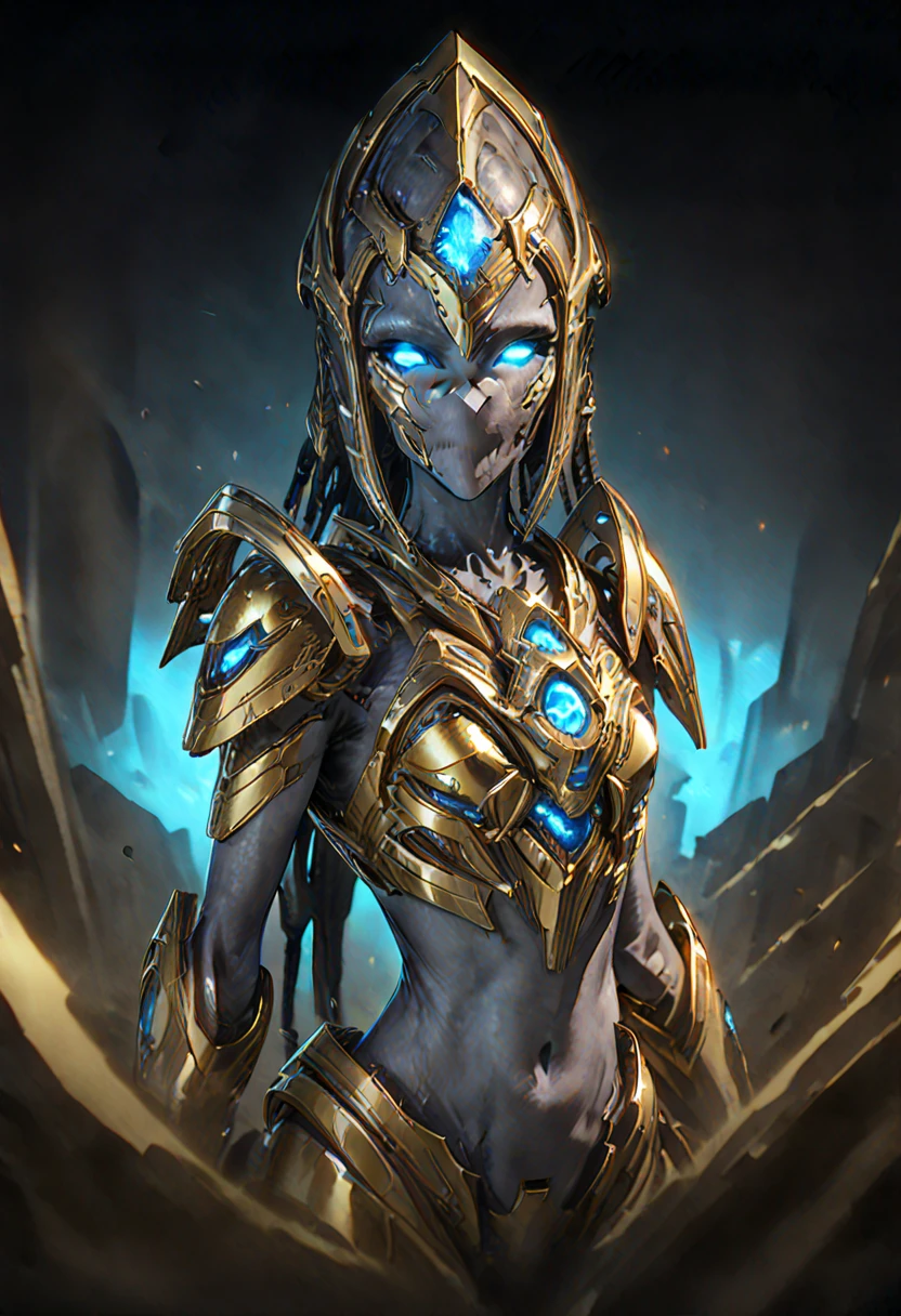 <lora:starcraft2protoss:1>, protoss