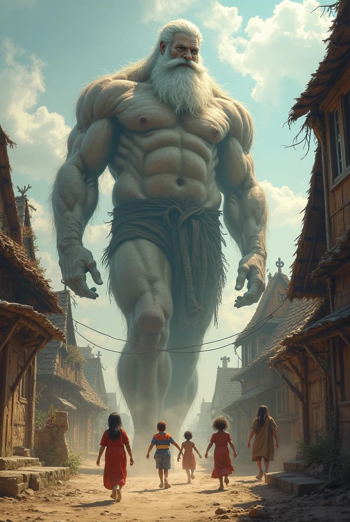 vector, mwvector, (Highest quality,4K,8k,High resolution,masterpiece:1.2),Very detailed,(Realistic,photoRealistic,photo-Realistic:1.37),((Muscular)) ((Huge muscles)) Fat Giant Trampling , penis, Gray Hair, Super thick arms, Super huge pectoral muscles, Super Wide Pectorals, topless, Upper body naked、aerial photograph、Looking down、Miniature City