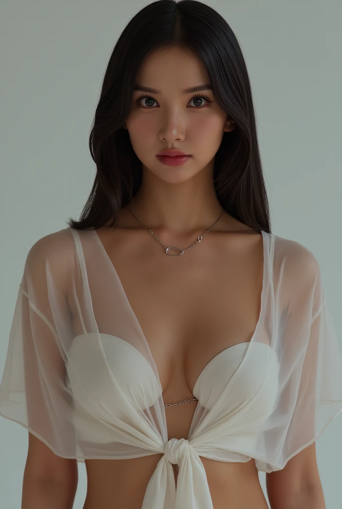RAW, analog, Nikon Z 85mm, ((best quality)), 4K, intricate details, highly detailed, sharp focus, professional, photorealistic, post-processing, max detail, roughness, real life, ultra realistic, photorealism, photography, photography, SILHOUETTE light, (realistic, photo-realistic:1.37),Amazing, finely detail, masterpiece,best quality,official art, extremely detailed CG unity 8k wallpaper,perfect artwork,upper body, shiny hair, glowing eyes, lustrous skin, realistic, underboob, small breasts,perfect female figure, mature female, milf, narrow waist, looking at viewer,lace,seductive posture, sexy pose, alluring,best quality ,masterpiece, illustration, an extremely delicate and beautiful, extremely detailed , Amazing, finely detail, masterpiece,best quality,official art,absurdres, incredibly absurdres, ultra-detailed, highres, extremely detailed,beautiful detailed girl, extremely detailed eyes and face, beautiful detailed eyes,light on face,cinematic lighting,see-through,looking at viewer,White pajamas, transparent material, protruding, revealing buttocks,sfw:1.5,masterpiece, best quality, high quality, High definition, High quality texture, High quality shadow, high detail, beautiful detailed, finely detailed, extremely detailed cg, detailed texture, a realistic representation of the face, realistic, colorful, delicate, Cinematic Light, sidelighting, Lens Flare, Ray tracing, sharp focus, (intricate details, makeup, (detailed beautiful delicate face, detailed beautiful delicate eyes, a face of perfect proportion, high detailed skin, detailed skin, best ratio four finger and one thumb, arms under breast, small breasts, wide hips, smooth midriff, skiny and thin,fashion, solo ,(young), face highlight, detailed face, tear mole, white skin, braid hair, looking at viewer, big eyes, silk robe, (hollow pattern, white, silk), earrings, slim body, luxury room, professional lighting, tear robe