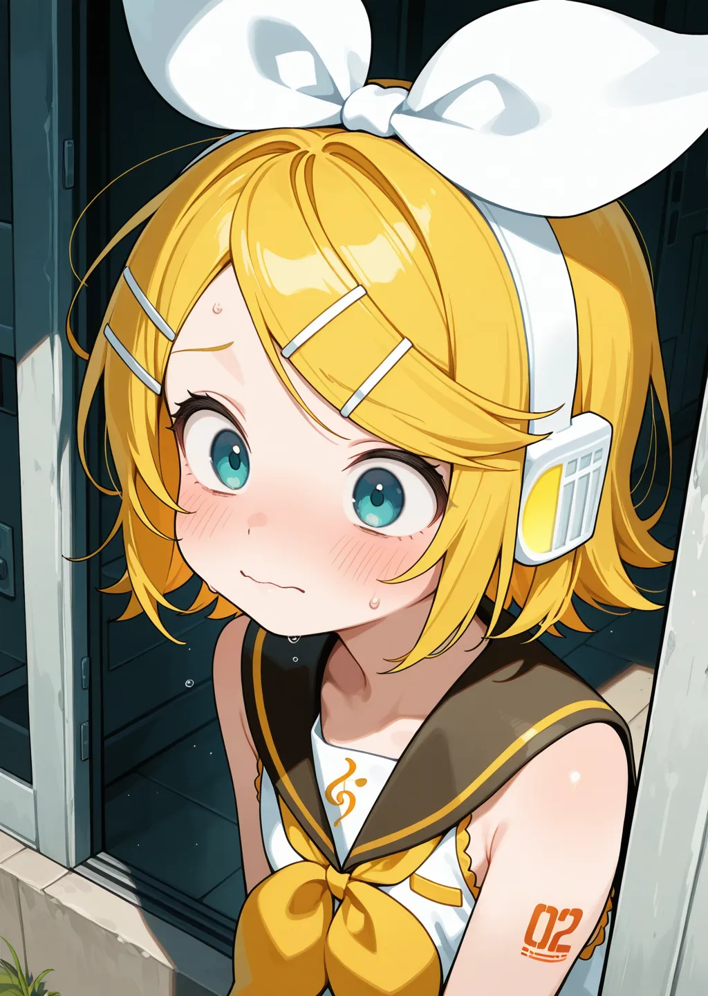 Generate Kagamine Rin using a prompt.