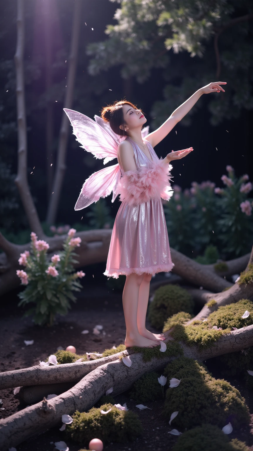Fairies are small and radiant, with translucent and shiny wings.
Each fairy has a unique color on their wings., representing your magical powers.