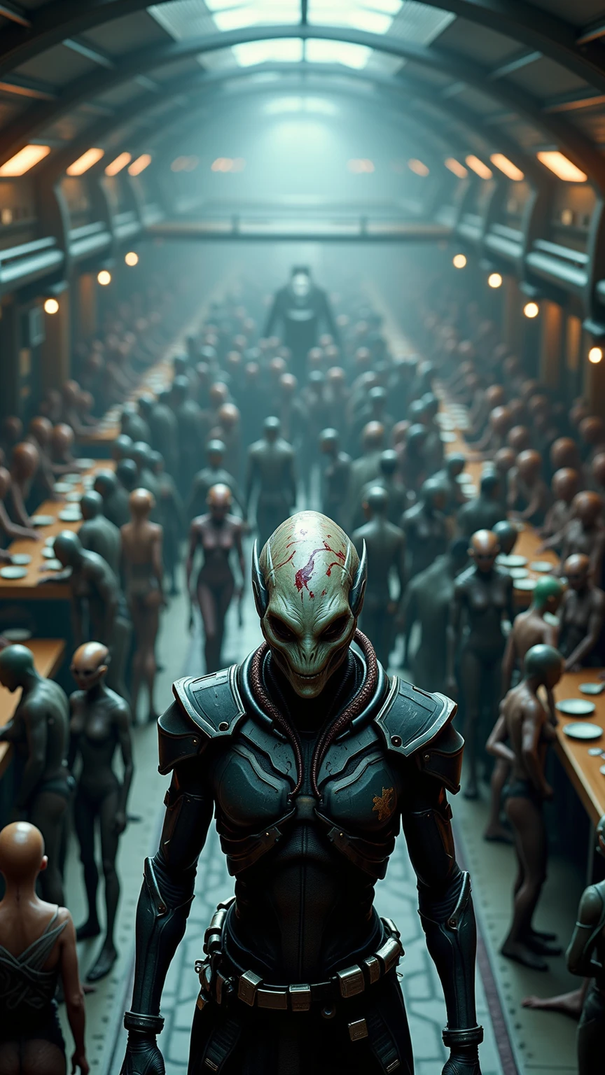 (3D rendering:3.1) in (medium full shot:3.1) of lot of characters from (metal hurlant magazine:3.1), inspired by style of Hans Bellmer art, in apocalypse in chaotic world, space creatures (with Creepy, Sci-Fi, Fantasy and Horror:2.9), directed by ridley scott (Cinematic:3.1), horror movie, horrified, terrified, insane, disgusting, disturbing, Impactful, cgsociety, hyper-detailed, digital illusions, cyberspace, photorealistic, arts visuals. Ultra detailed, RAW photo, (cinematic:2.9), artstation style, concept art, masterpiece, 8k, realistic textures, (3D rendering:3.1)