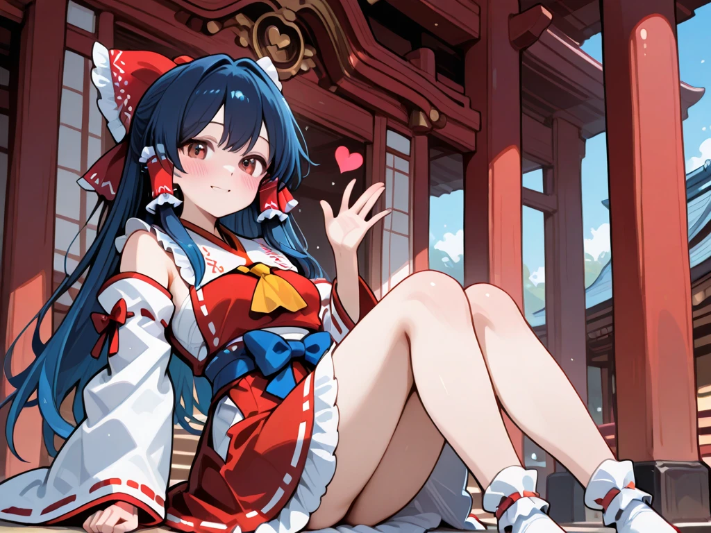 ((masterpiece)), ((best quality)), best illumination, best shadow, an extremely delicate and beautiful, dynamic angle, finely detail, depth of field, bloom, shine, glinting stars, classic, highres, original, perfect lighting, colorful, nsfw, 1girl, ((detailed light blue and white full hanfu)), (seductive), (shoulder off), [blue|silver]hair, (multicolored hair:1.25), (long hair:1.2), (red eyes:1.3), (medium breasts), full body, [thigh gap], open mouth ,  hair accessories, hair ribbon, earrings, hair ornament, full of sakura, ((japanese temple in background)), river, night, beautiful sky, detailed sky,latern,lighting ball