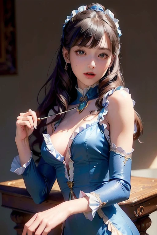 (Full Body View:1.5)、(squat:1.3)、(Beautiful lips and cheeks:1.4)、(Prostitute:1.4)、(Smiling with teeth showing:1.3),(Shibuya Gal:1.5)、(Gothic Lolita vibe:1.5)、(White, red, magenta, and blue miniskirt courtesan kimono showing cleavage:1.5)、(New Year:1.4)、(Luxury hair ornaments/hairpin:1.5)、(Short kimono:1.3)、(Make-up like a maiko:1.5)、(Bewitching Woman:1.3)、(Dense kimono:1.4)、(Wearing flashy knee socks:1.2)、(The underwear has an embroidered pattern:1.4)、40 years old、(Dance vigorously:1.3)、((Highest quality、8k、masterpiece:1.3))、1 Girl、Slim and beautiful abs:1.3、(hairstyle casual、Beautiful boobs:1.1)、dress:1.1、Super small face、Narrow eyes、double eyelid、A sloppy smile、Esbian all over、Dynamic Angle、Close-up、CPL Filter、Blurred Background、Bokeh、Blue Hour、Detailed face and skin texture、Detailed eyes、double eyelid,(Twin tails:1.3)、(Black-brown hair:1.3)、Gravure idol、(The background is a gorgeous Meiji-era town:1.3)、(Thin body:1.2),(Thin thighs:1.5),(clavicle:1.1)