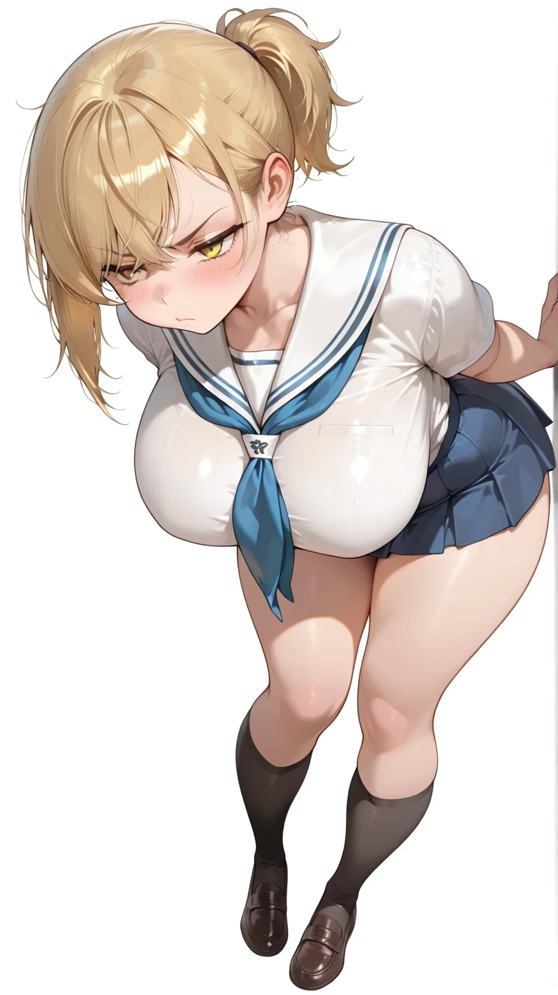Best Quality, Master piece, mini skirt, big thighs, stockings