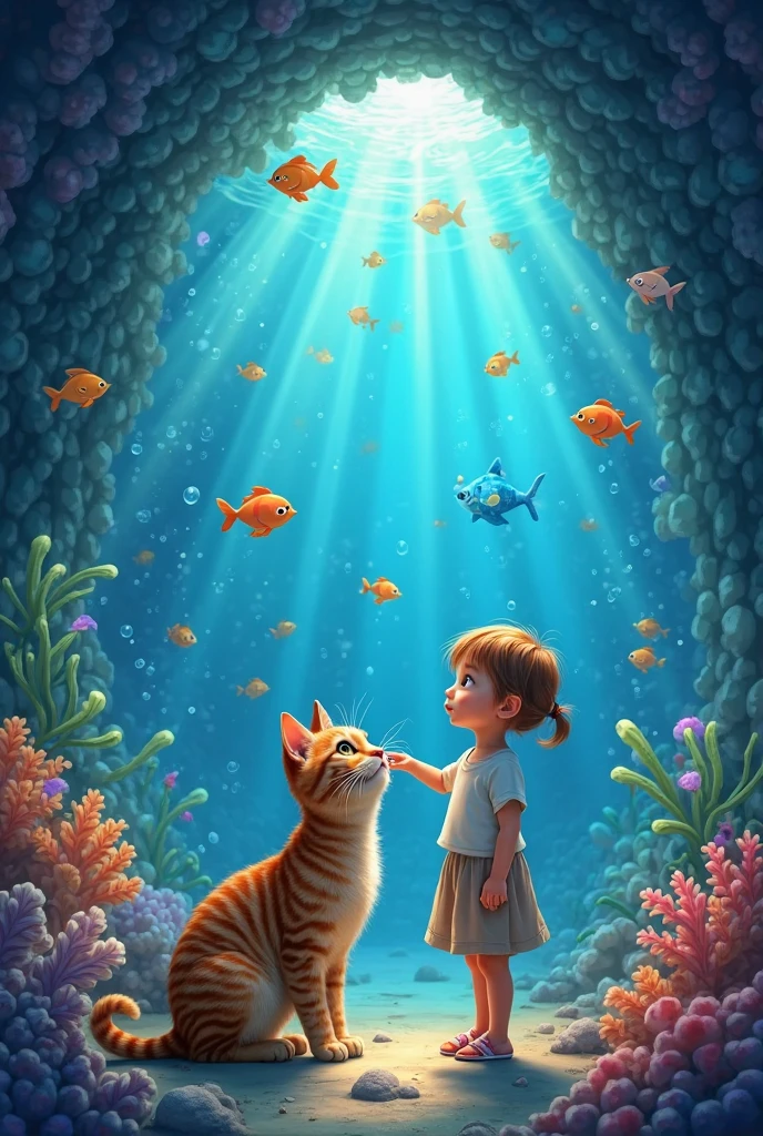 masterpiece, best quality,<lora:Cat:1>,animals,(((((1girl))))),water,