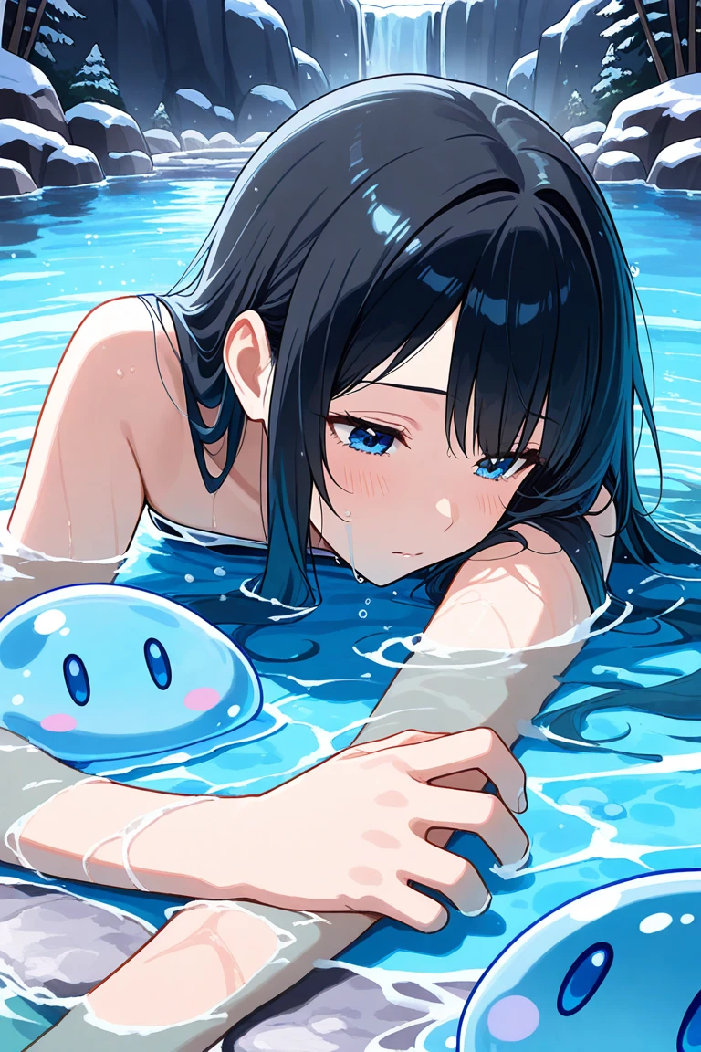 score_9, score_8_up,score_7_up,flat color,(best quality, masterpiece, ultra high-resolution, ultra-detailed: 1.2),
girl, school swimsuit,tween, (Japanese cuty with narrow mouth sucking on PENIS:1.3), nsfw, hardcore, masterpiece, solo, (bright lighting:1.2), extremely detailed face,small breast, short hair,perfect lighting ,love penis, hetero, 1boy, fellatio, oral, solo focus, pov,(at pool side:1.2),(stuffs her face with penis),(too many cum on her face),happy,shiny skin,pale skin,
