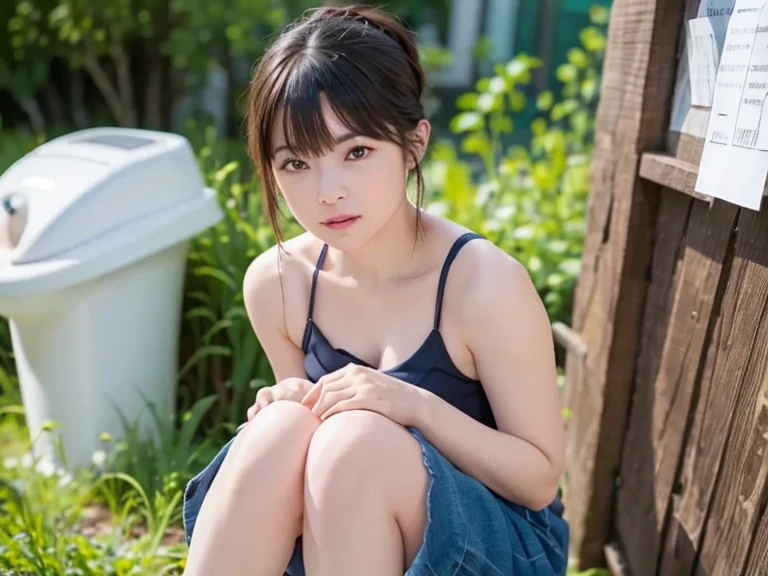 Tabletop, Highest quality, figure, Super detailed, In detail, High resolution, 8k wallpaper, Perfect dynamic composition, Beautiful attention to detail,、Natural color lip, Randomly sexy poses,20-year-old girl、cute、sexy shot looking at camera, Sexy Face,A face of ecstasy,Face at peak sexual arousal,Beautiful feet,garden,Wear loungewear