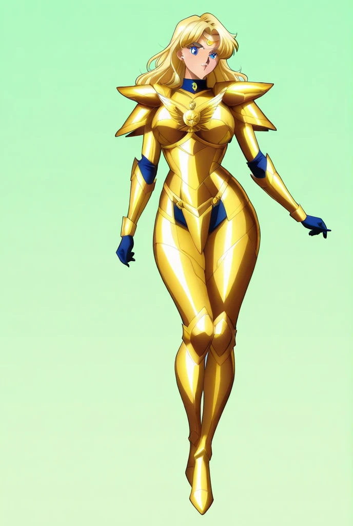 lum, oni,sentai, heroine,superhero, standing, full body, solo focus, smile, open mouth
