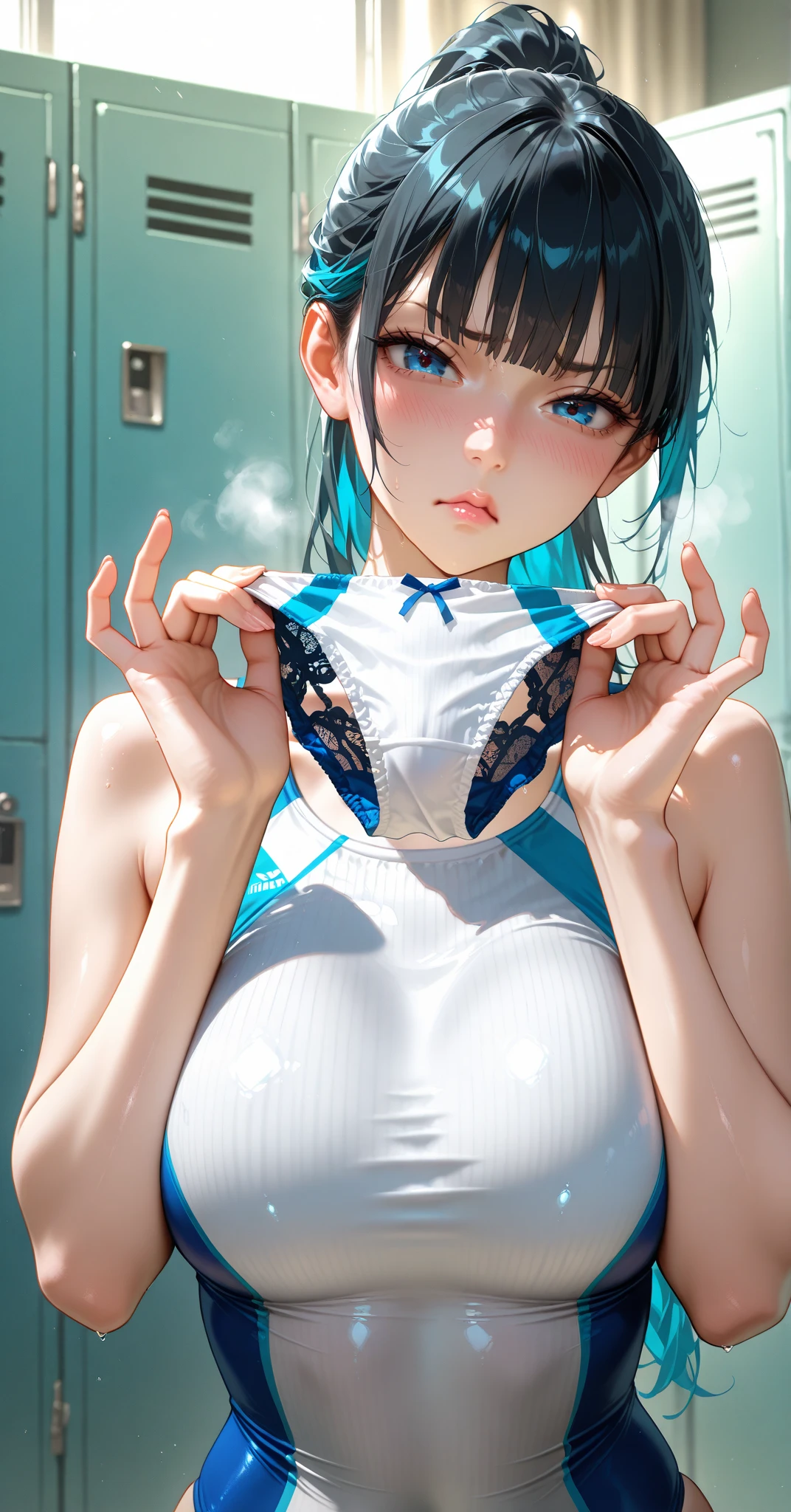 (quality)), ((masterpiece)), Recommended results、Puffy nipples、(see through:1.5)、straighten your back、abdominal muscles、huge bust、angle to floor:1.2、low camera angle、Hair loss on crotch,Hatsune Miku,(cyborg girl),maid 1 名女孩)),((charming and beautiful pale nipples 金色的 hair)),(big breasts:1.4),Breast sagging,(((pale nipples 金色的 bob hair:1.35,Colored inner hair,short hair),(((toy doll))),((pale nipples white skin,toy doll joints:1.5,Manipulator:1.5)),((银色铠甲cheongsam,Tesla Coil)),((maid mechanical toy doll:1.5,body:1.5,metal skin,ball joint,cyborg:1)),(((pale nipples_blue_Eye:1.3))),((fat)),(((shiny skin:1.5,bright skin: 1.5,shiny skin,very shiny skin,shining body,plastic glitter skin,exaggerated shiny skin,glowing skin,wet legs))),(lower abdomen,Yao Liu,wide hips,detailed body,(Detailed face)),charming,Tempting,,((national foundation)),(maid headdress),only_Shoulder,Delicate metal decoration,hat,(maid),sleeveless,mini skirt,boots,art photography,(Photos taken by sldr),high resolution, sharp focus,(super detailed, Very detailed), (realistic artwork:1.37),(Very detailed CG unity 8k wallpaper),,(((bright colors))),complicated,(complicated background),(masterpiece),(最好的quality),Perfect face,Perfect facial details,realistic face,lifelike,analog style,((complicated detail)),(((realism))),金色short hair,cheongsam