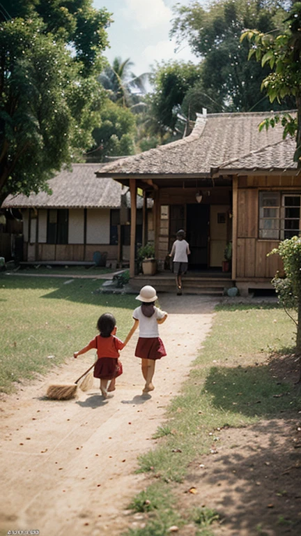 Imagine an ancient village on an ordinary day, where simple, hard-working people go about their daily routines unaware of the imminent danger that is approaching. Men and women dressed in simple period costumes go about their tasks: some work in agriculture, taking care of the plantations that support their families; others deal with local commerce, exchanging essential goods for the daily life of the community. Children run through the cobblestone streets, playing with makeshift toys while the older ones chat animatedly in the shade of the leafy trees. The sun shines high in the clear blue sky, while a gentle wind sways the washed clothes drying in the sun. biblical era of Noah,
This detailed description transports the viewer to the historical context of an ancient village from the time of Noah, vividly illustrating people's ordinary lives before the impending calamity that will transform their lives forever.