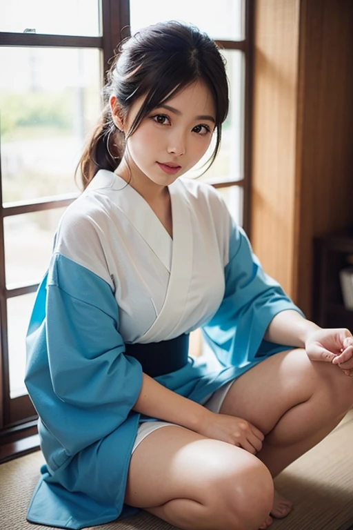 top-quality、masterpiece、ultra res、cute girl face、Onsen inn、Wearing a yukata、full bodyesbian、Famous actresses of Japan、very beautif、A sexy