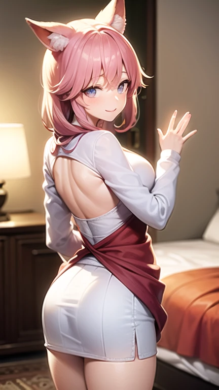 1girl, dqPOM, red hood, purple hair, robe, (nsfw:1.3), lower body