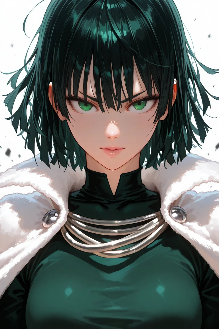 ((best quality)), ((highly detailed)), masterpiece, (detailed eyes, deep eyes), (1girl), upper body, <lora:hairdetailer:.9>, <lora:fubukiOnePunchMan_v10:.8>, fubuki, short hair, straight hair, green hair, (green eyes), large breasts, telekinesis, levitation, floating rocks, <lora:cutesexyrobutts_v2:1>, csr style, pastel colors