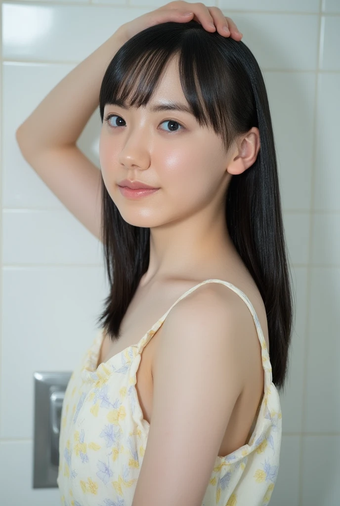Japanese Idols、beautiful girl、Fine skin、clear、Shortcuts、17 years old