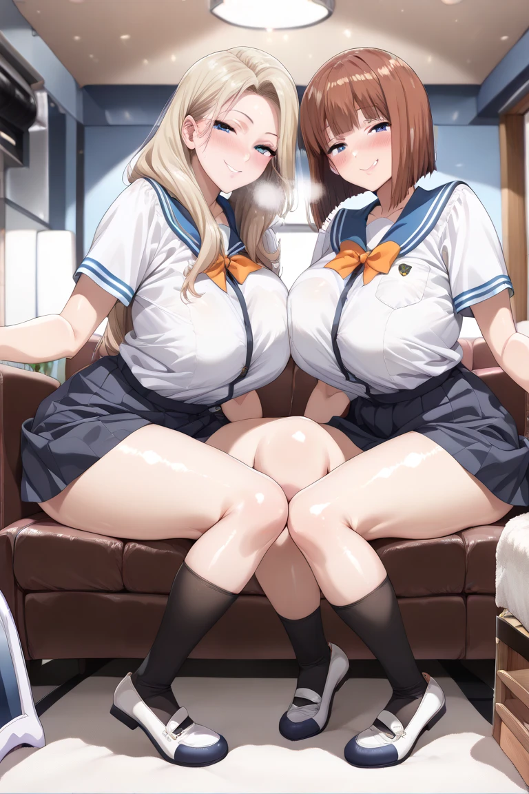 (Two Girls)、(Girl)、(2 years old)、(Super big breasts squirting breast milk)、(Thick thighs)、(Big Ass)、(Classroom with a blackboard)、(Brown Skin)、(Ahegao)、(Blowjob Gestures)、(Roll your eyes)、(Tiny Micro Bikini)、(Carrying a school bag)、(Knee-high socks)、(Best lighting)、{{{Browsing Caution}}}、{{{masterpiece}}}, {{{Highest quality}}}, {{ultra-detailed}}, {{shape}}, {{{Very delicate and beautiful}}},{{extremely detailed CG}}、{{unity 8k portrait}}、{{Fabric Shading}}、{{super detailed skin}}、{{Perfect Anatomy}}、{{detailed}}、{{Dynamic Lighting}}、{{{beautiful detailed eyes}}}、{{{beautiful detailed Face}}}、(Perfect Legs)、(Perfect breasts)、(Perfect pose)、(Perfect body)