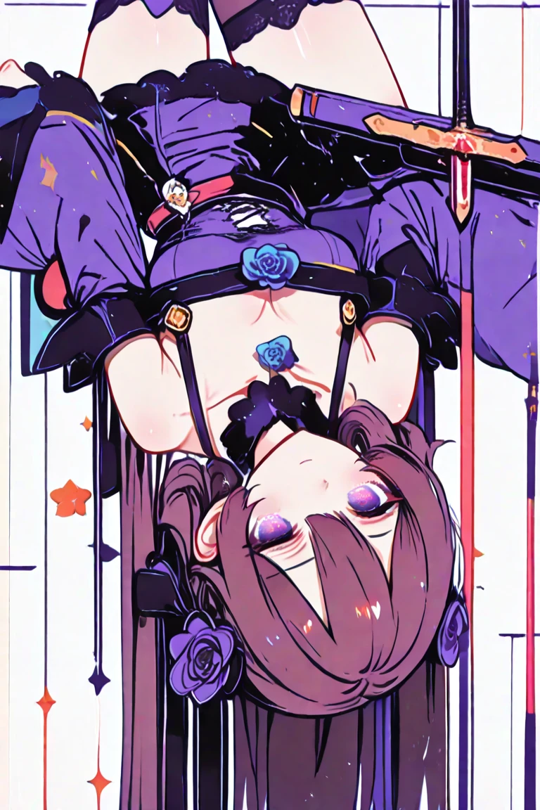 Photo of a malay female with small breasts (((sitting on see saw))) inside (public park), 20yo, petite, skinny, slender body, short body, ((((dark skin)))), dimples, light, detailed face, (ahegao face), ((eyes rolled up)), (open mouth), (smile),(tongue out), ((dildo on see saw)), ((spreading legs)), ((arms behind head)), ((bound wrists)), (((split))), foots on the sides of the see saw, ((foots tied to a see saw)), bound foots, restrained, helpless, Perfect breasts, tiny breasts, natural breasts, flat breast, flat chest, A cup, (((hijab))), (((blindfold))),(((nude))),(((sneakers))), ((((body writing)))), (mega dildo), (vaginal), (deep penetration) ,(large object insertion), (((vaginal juices))), (((pee))), (((body covered by semen)))