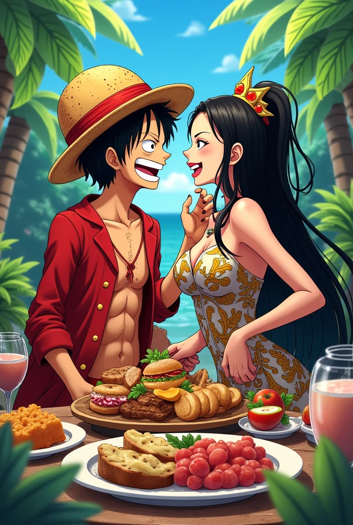 score_9, score_8_up, score_7_up, source_anime,masterpiece,best quality,highres,absurdres,official art,official style,source_anime,anime screencap,anime coloring,megami magazine,anime,animated,explicit, Monkey D Luffy, happy face 