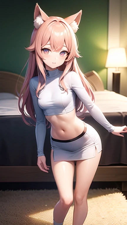girl,Young,、(masterpiece,Highest quality),Street,Completely naked,Bare shoulders、Gal、Pink Hair、smile、passionate、long hair、(Underboob),Big Breasts,Cleavage,(stomach),Black mini tube top、looking at the camera、barefoot、A very short black micro mini skirt,(Ultra Micro Mini Pleated Skirt),Strong winds、No underwear、The skirt is blown up by the wind、solo、Are standing、barefoot,In the subway、Embarrassing、Peeing、Soaking wet