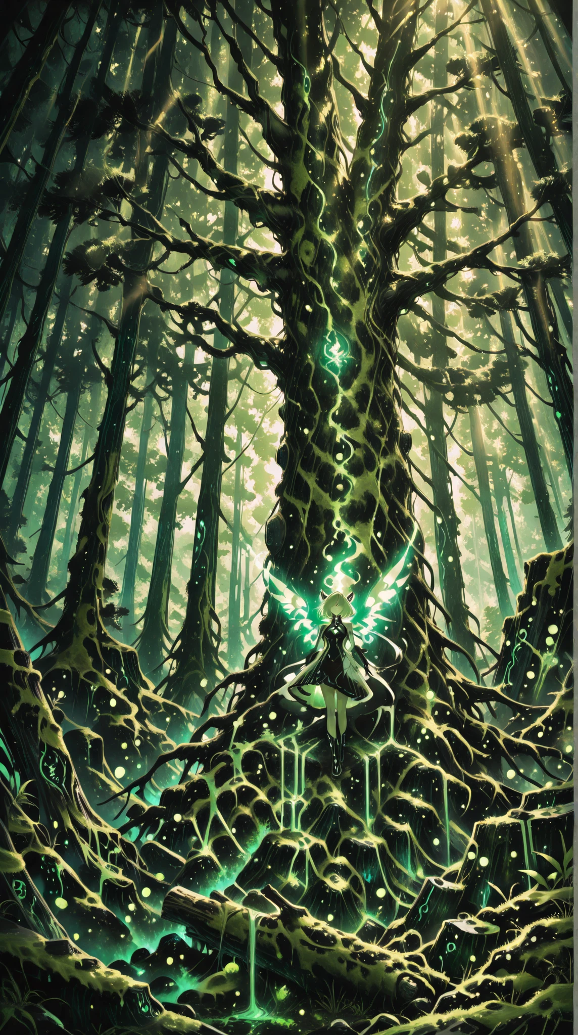 dense forest on both sides