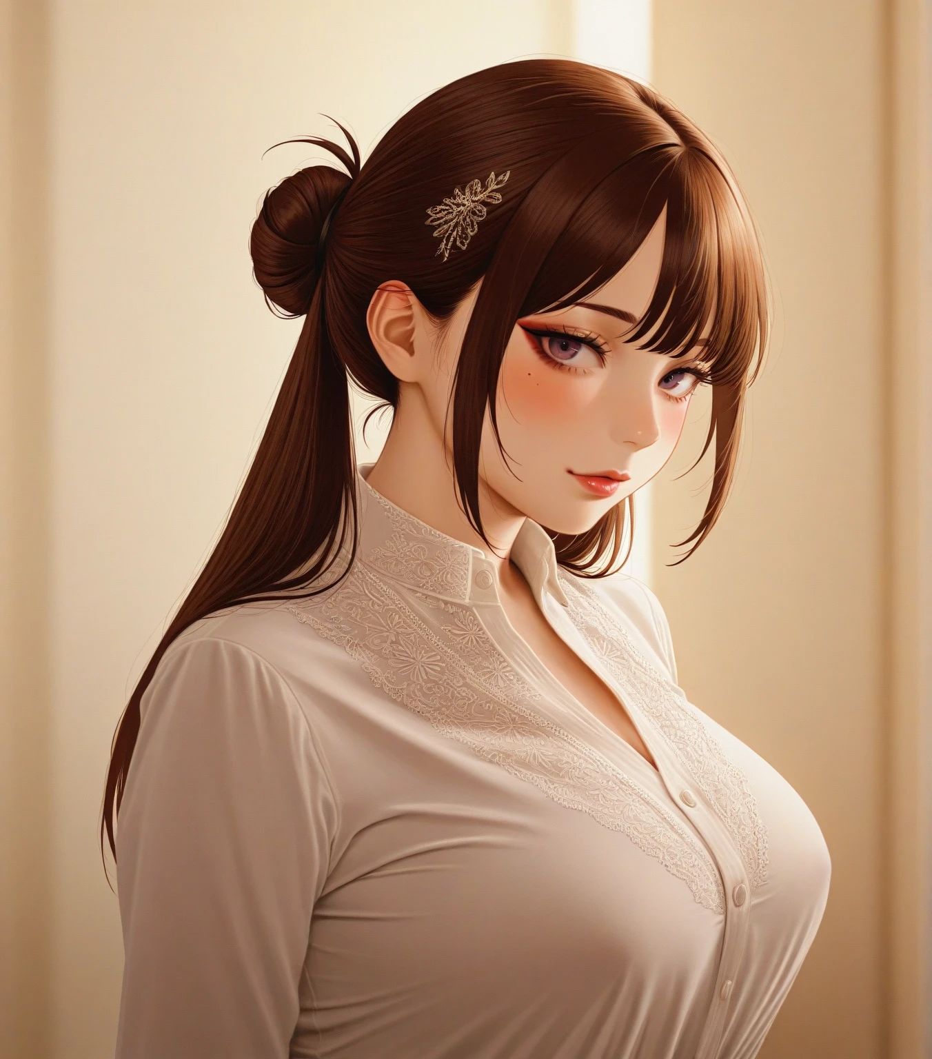 8K、RAW、lovey-dovey, Blush,