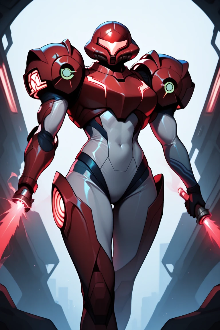 UHD, retina, anatomically correct, textured skin, masterpiece, accurateSOLO，high quality,extremely detailed，(1 robot female),(Iron body:1.7),(shiny skin:1.8),(bright light),(Mobile Suit),(Female type robot),open pose,[detail face]