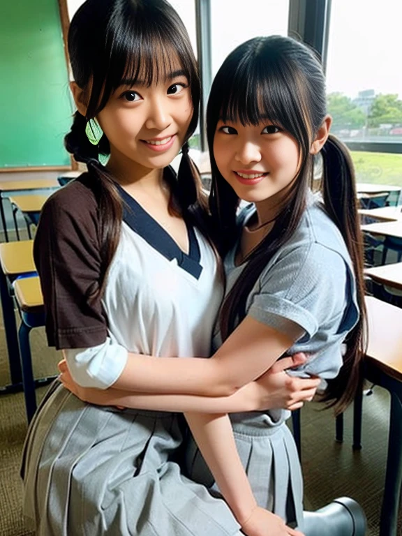 Japanese junior high school girls