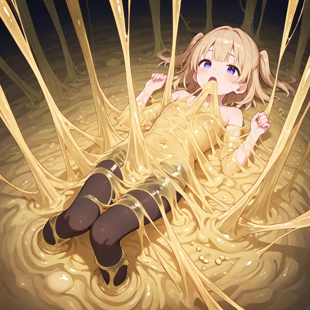Blonde, octopus tentacles inserted into pussy, octopus tentacles inserted deep into mouth, legs spread in M position, legs spread, octopus tentacles stuck to chest, blushing, drooling, tears, climax, 2 holes being fucked by octopus tentacles, nipples, blindfolded, hands tied upwards to octopus tentacles, armpit, creampied, blindfolded, Kanzaki Ranko, legs spread in M position, octopus tentacles wrapped around, small breasts, tentacles wrapped around nipples, one girl, tentacles inserted into pussy, squirting from pussy, octopus tentacles inserted into pussy