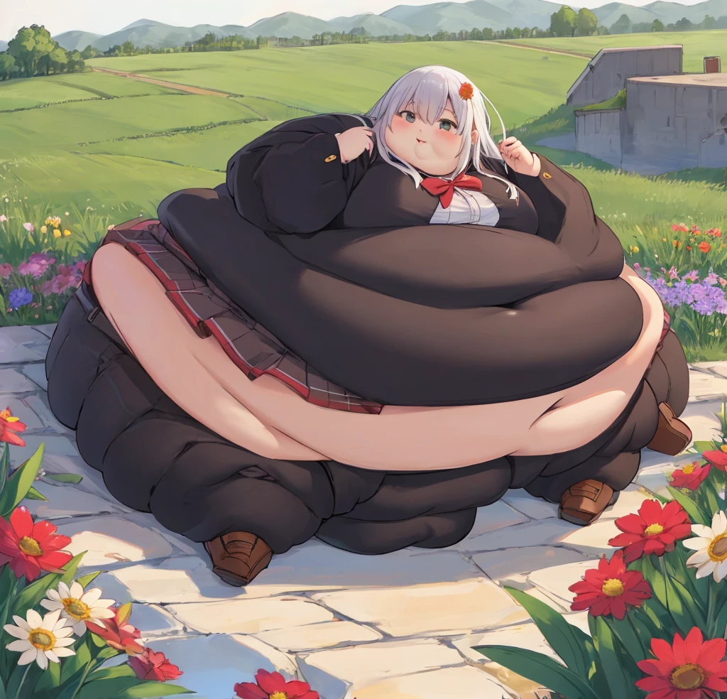 White hair, bear type, bear ears, short hair, slightly obese, obese bear, shaggy, super cute face, cub, no spots, humanoid, masterpiece, high-quality portrait, red jersey, socks off, bedroom, gray shorts, in summer, solo  boy, full shot, white socks, hands on socks, sweaty, tempting