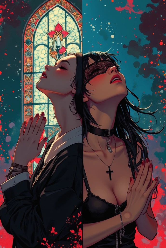 When the curtains call the time
Will we both go home alive?
It wasn't hard to realize
Love's the death of peace of mind
You're in the walls that I made with crosses and frames
Hanging upside down
For granted, in vain, I took everything
I ever cared about