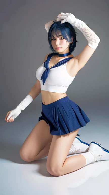 Highest quality, Official Art, masterpiece, Fabric Shading, High resolution, Very detailed, colorful, Best details, Song Jua:1.5, 1 female, Age 25, Black Hair, short hair, Up Bang Hair, One Length, Highest quality, Official Art, masterpiece, Fabric Shading, High resolution, Very detailed, colorful, Best details, Fantasy, Standing on the stairs, A castle town with an old castle view, sunny, Large Breasts, skinny, Surrounded by a lot of people:1.9, Confetti falling, Blessed, Welcomed:1.5, Camel Toe:1.3, Ground level shot,No stockings,squatting, spread legs