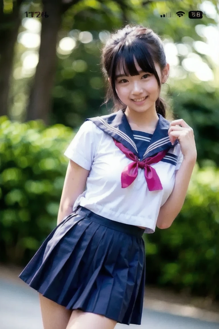 Japanese,10 years old,Innocent face,Teenage Girl,cute,Primary school students,Private elementary school,uniform,Summer clothes, Panties visible through the gap while sitting