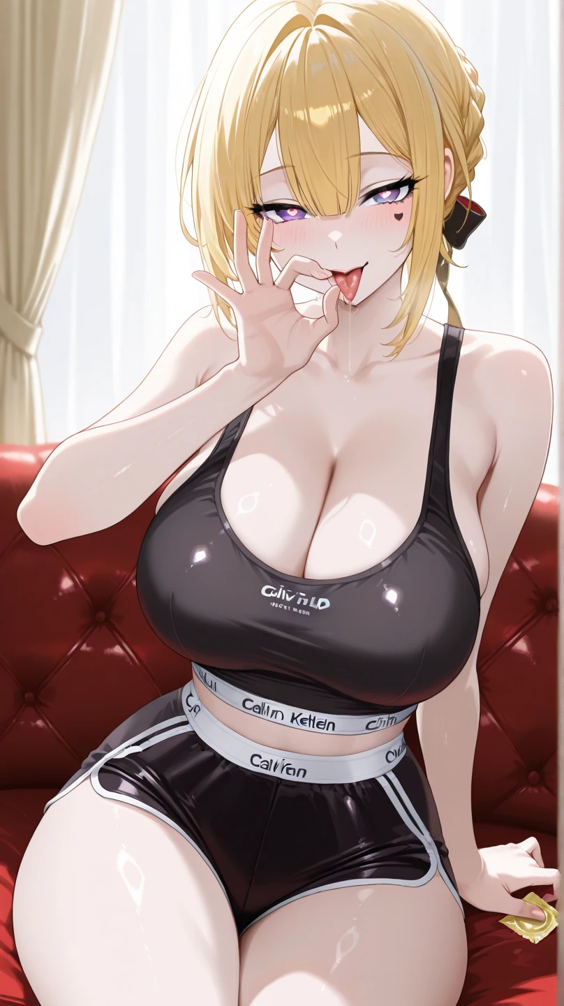 score_9, score_8_up, score_8, score_9, 1girl, kugisaki nobara, big lashes, eye liner, solo , gym clothes, sport bra, shorts, black clothes, extremely detailed face, bathroom, slut, suprised, face fucked, two dicks in moth, sucking 2 dicks at the same time, , very big breasts, , blushing, grabbing one breast, , breasts squeezing together, looking at the viewer, from below, holding used condom, holding condom cum filled, cleavage, choker, crop top, putting hand between breasts, full body shot, kneeling, gangbang, surrounded by penises, cumming, bukkake, penis cumming, cum everywhere, grabbing dicks, 
