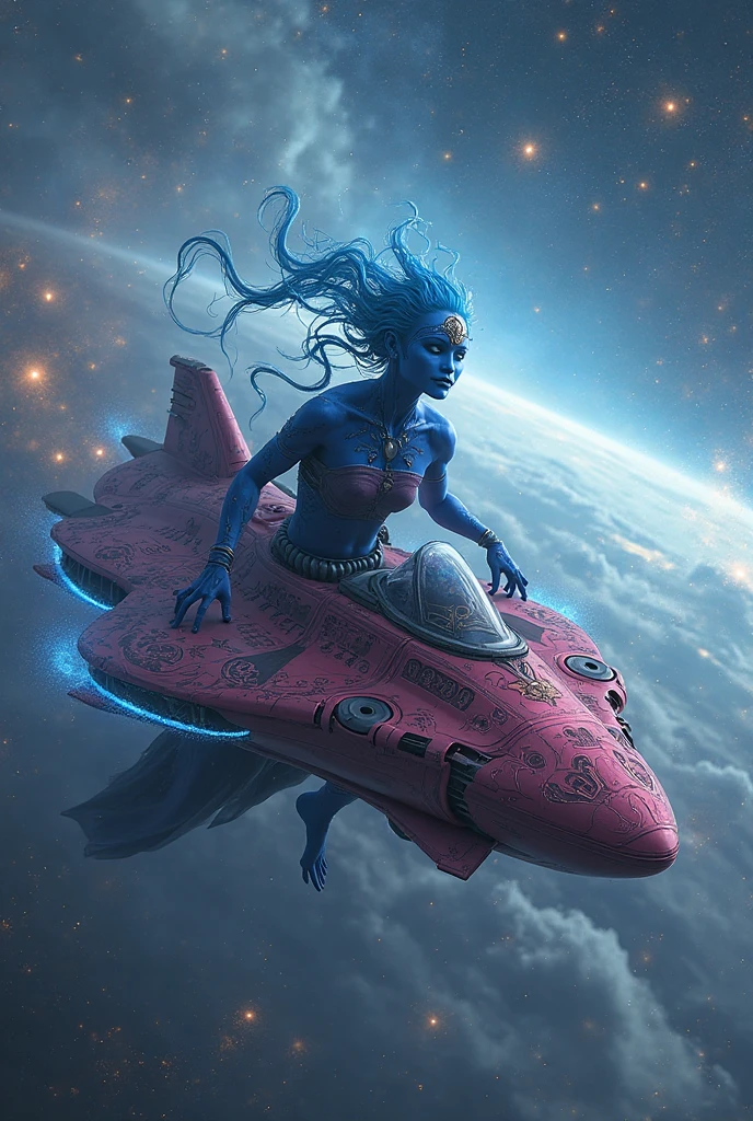 <lora:fr4z3tt4:0.75>fr4z3tt4 sci-fi spaceship fairy woman moon